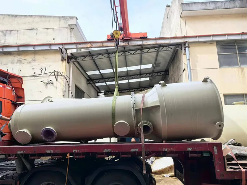 PP multifunktionell avgasreningstorn